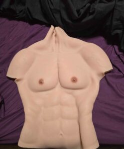 Alternative view of silicone suit