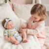 Liors 12"/16" Realistic Silicone Sleeping Baby Little Infant Girl Soft Support Companion