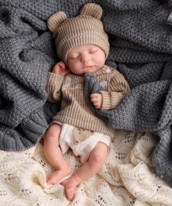 Alternative view of Noah 12"/16" Realistic Silicone Sleeping Baby Little Infant Boy Best Gift for Kids