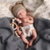 Noah 12"/16" Realistic Silicone Sleeping Baby Little Infant Boy Best Gift for Kids